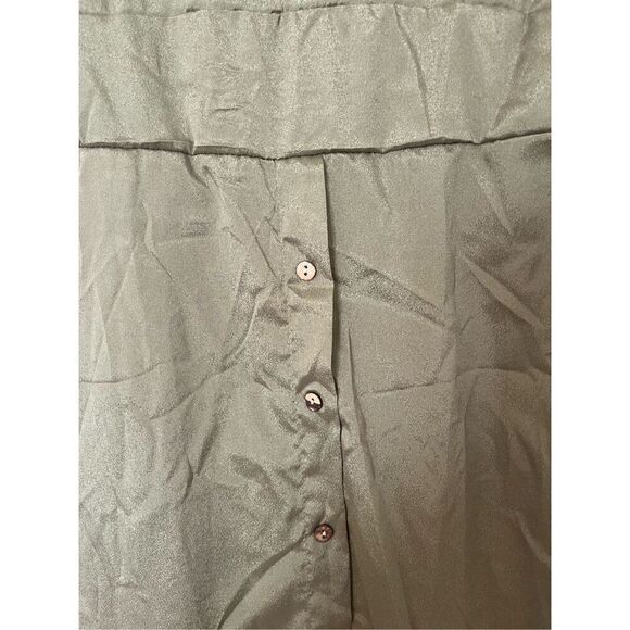 Edary Women's V Neck Short Sleeve Dress, Casual Short Sleeve Tie Waist Dress NEW - Picture 6 of 9